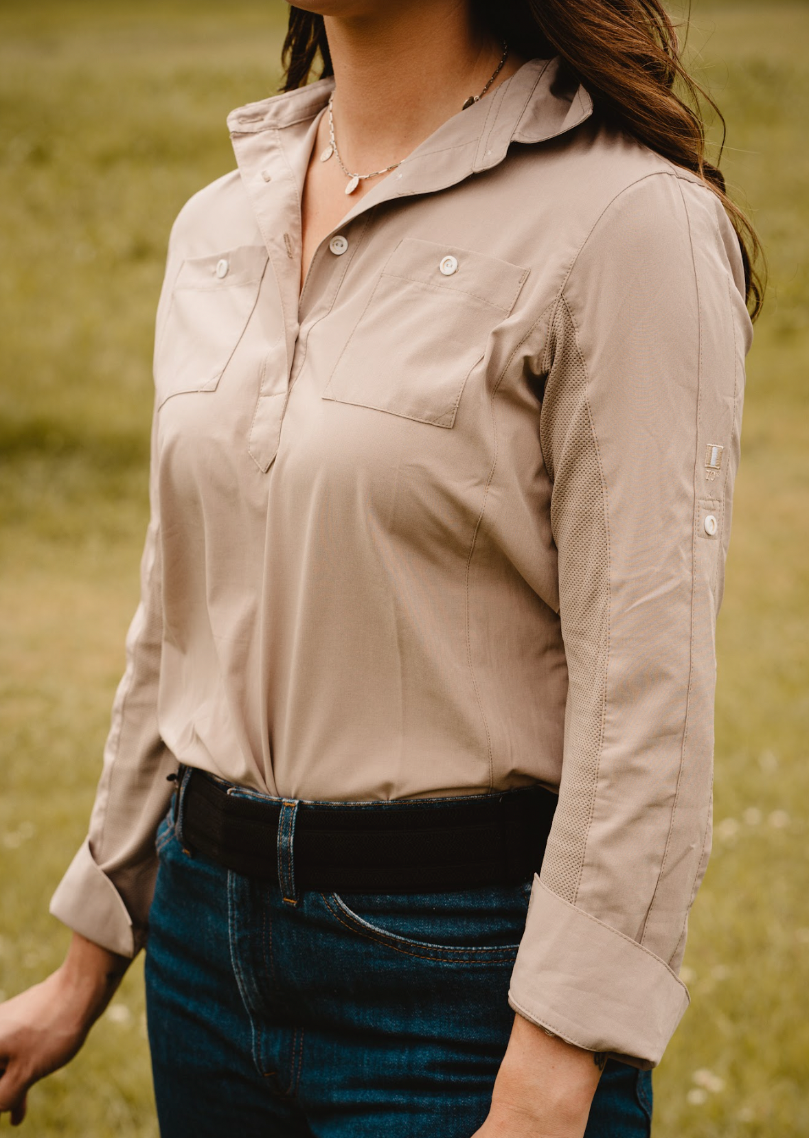 The Classic Safari Sun Shirt with UPF 50+ Sun Protection – State of Equine